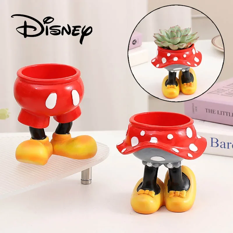 Home Decor Disney - Disney Mickey Minnie doniczki Cartoon Mini