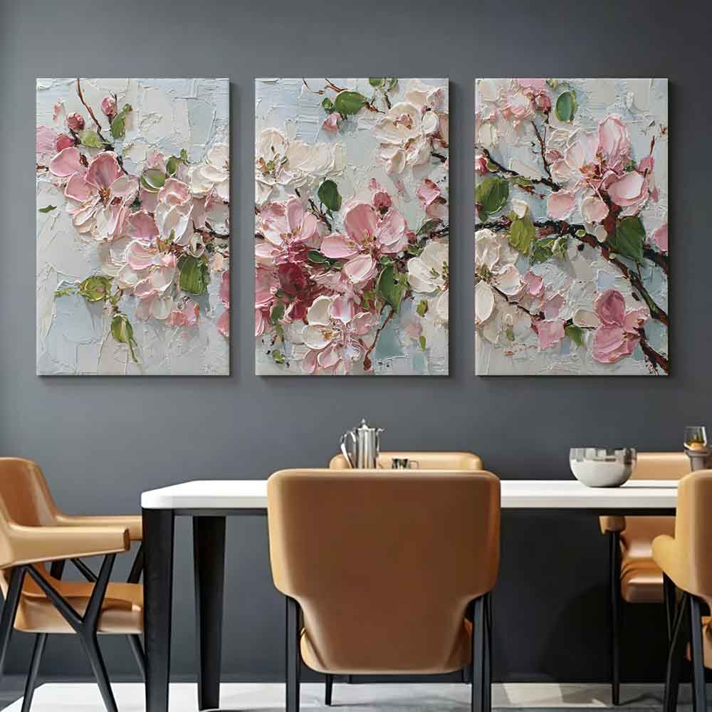Abstract Oil Painting - [2D Płaski] 3 szt. 11,81*15,74 cala/30*40