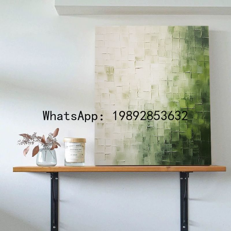 Abstract Oil Painting - Ręcznie malowany obraz olejny, prosta abstrakcyjna