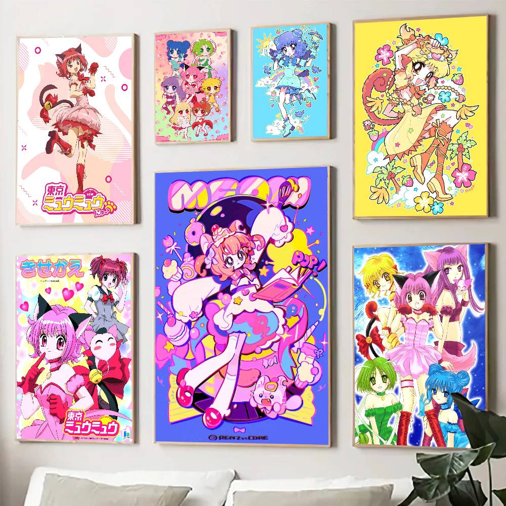 Home Decor Tokyo - Plakaty Anime Tokyo Mew Mew do