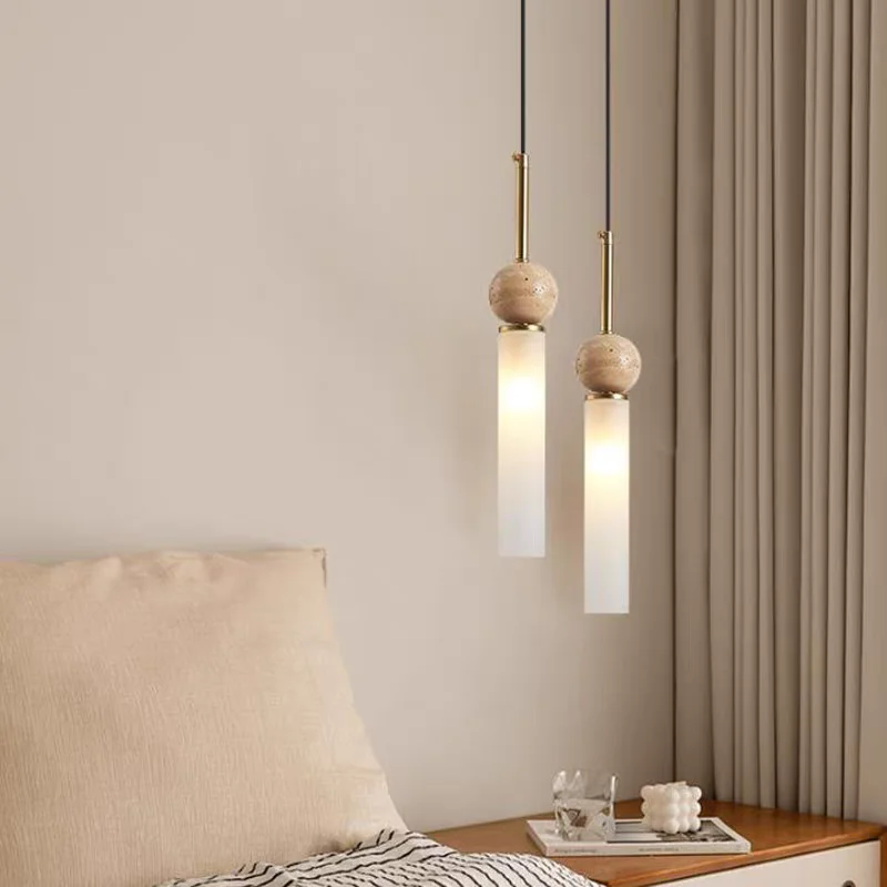 Hanging Moon Lamp - Lampa wisząca do sypialni w stylu