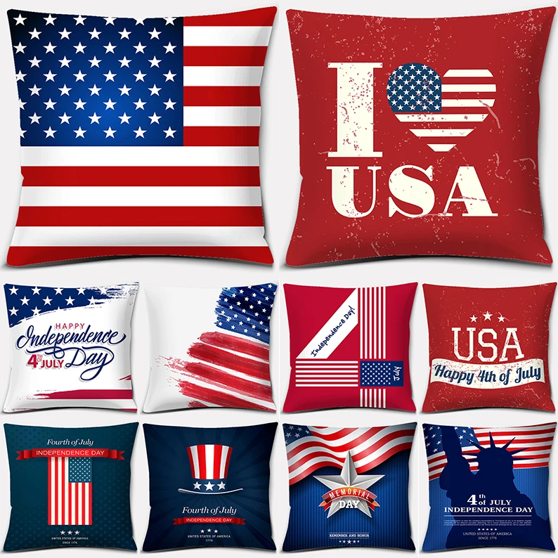 Home Decor Kuching - Seria Dzień Niepodległości USA MIŁOŚĆ USA
