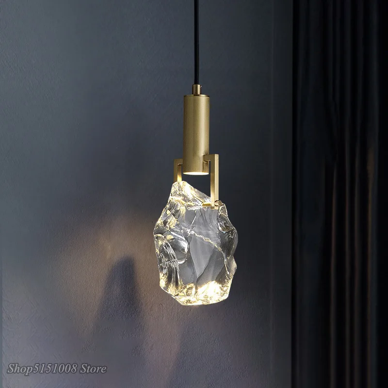 Hanging Moon Lamp - Nowy kryształowy wisiorek Led lights Nordic