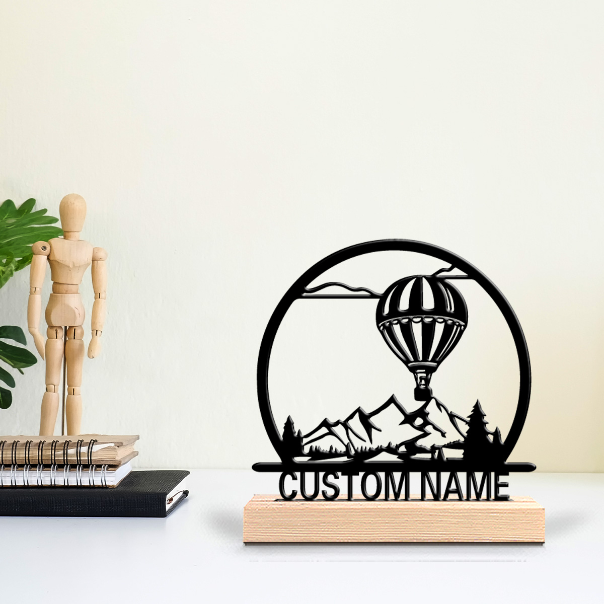 Home Decor Zone - 1 szt. Balon na ogrzane powietrze