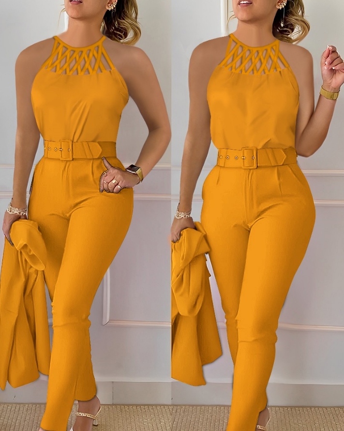 Home Decor Zara - Dwuczęściowy zestaw damski 2024 Summer Fashion
