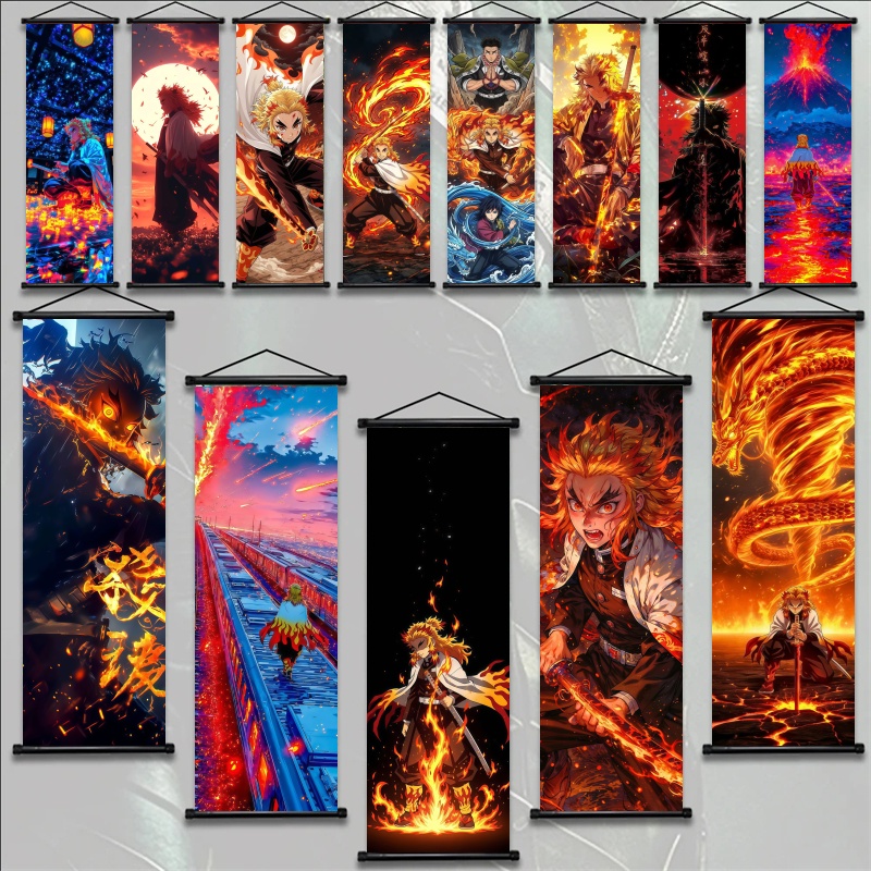 Home Decor Zone - Demon Slayer Kyojuro Rengoku HD Druk