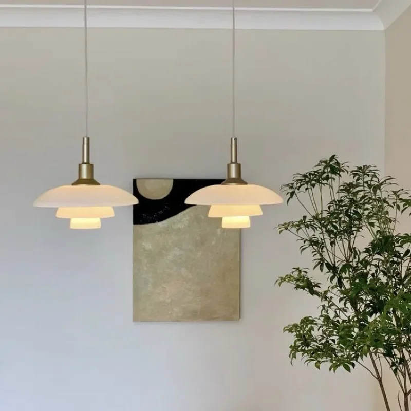 Hanging Moon Lamp - Duński projektant Naczynie Szklane oświetlenie wiszące