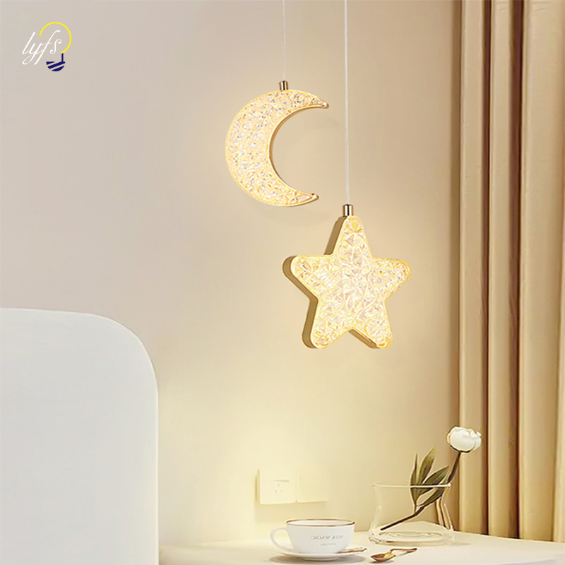 Hanging Moon Lamp - Wisiorek LED lampa lampa wisząca oświetlenie