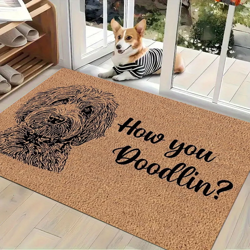 Home Decor How To - 1 szt. How You Doodlin? Wycieraczka