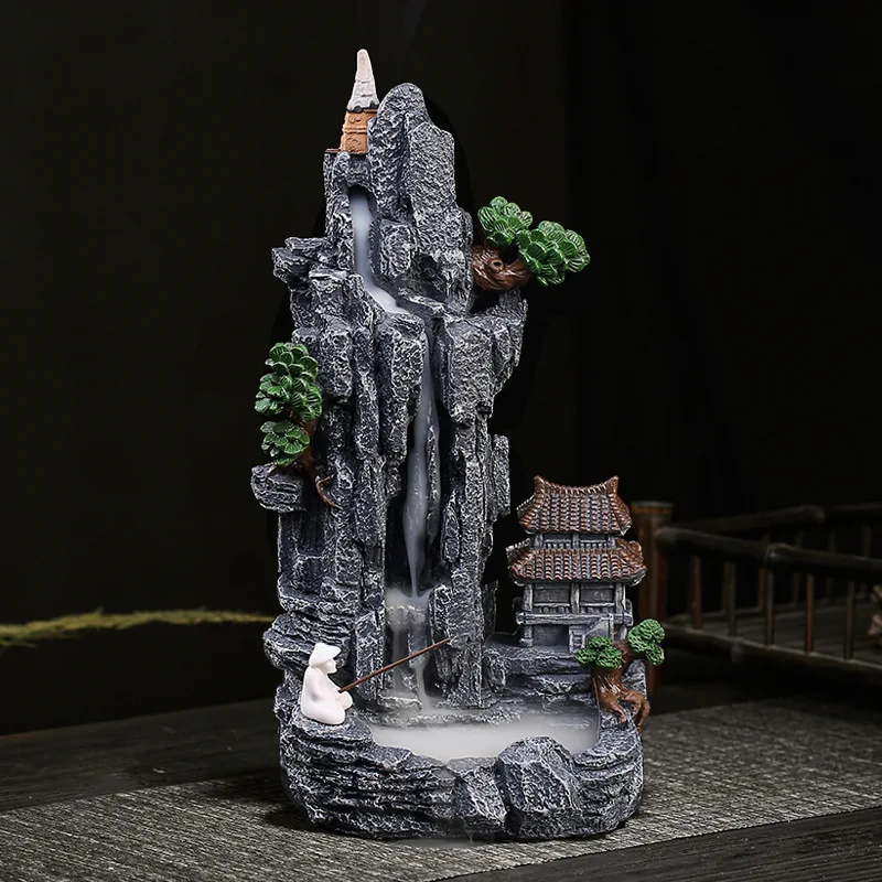 Incense Stick Holder - 1szt Kadzidełko z przepływem zwrotnym wodospadu
