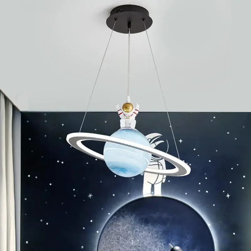 Hanging Moon Lamp - Nowa Dziecięca Lampa Wisząca Planetarny Żyrandol