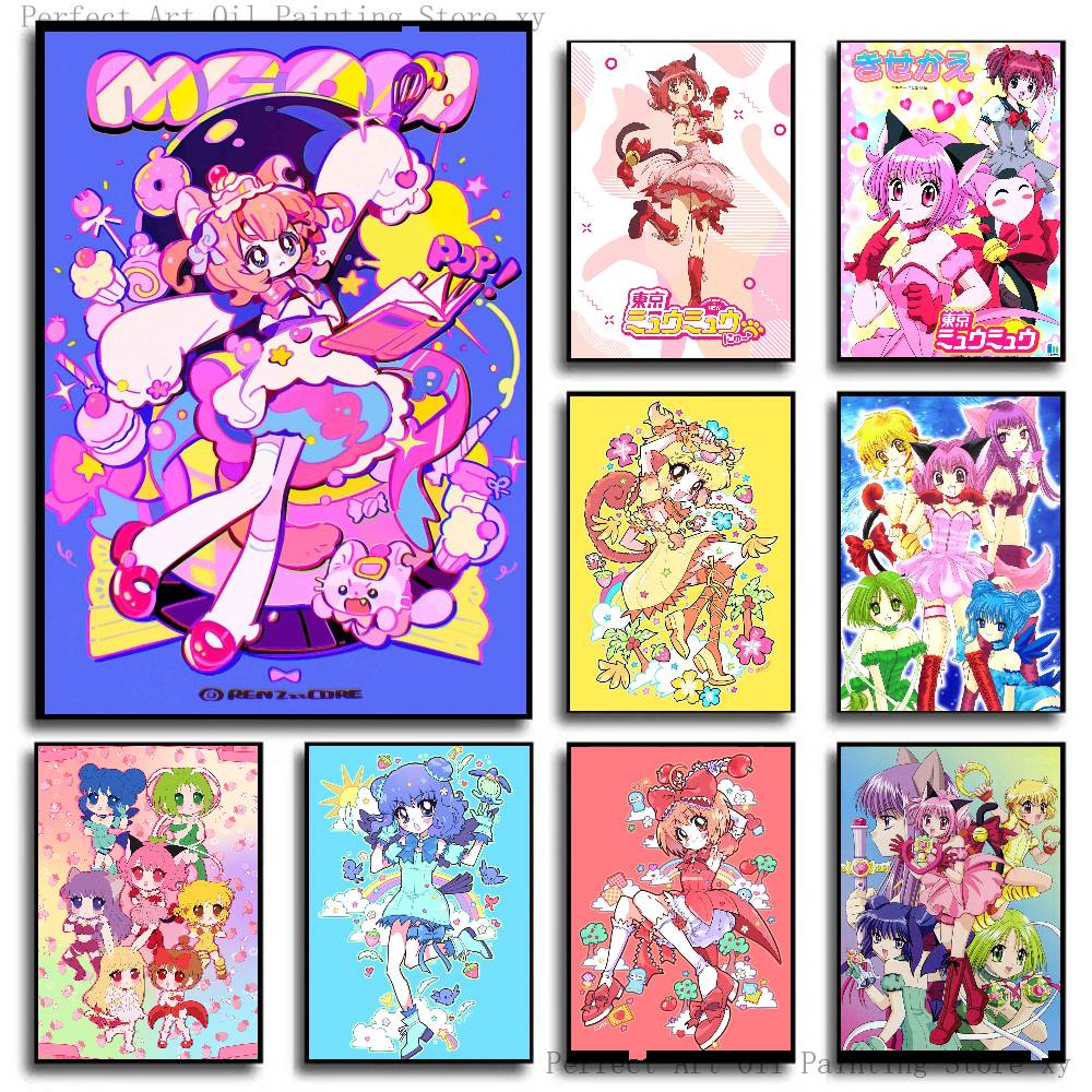 Plakaty Anime Tokyo Mew Mew do – Home Decor Tokyo recenzja i cena