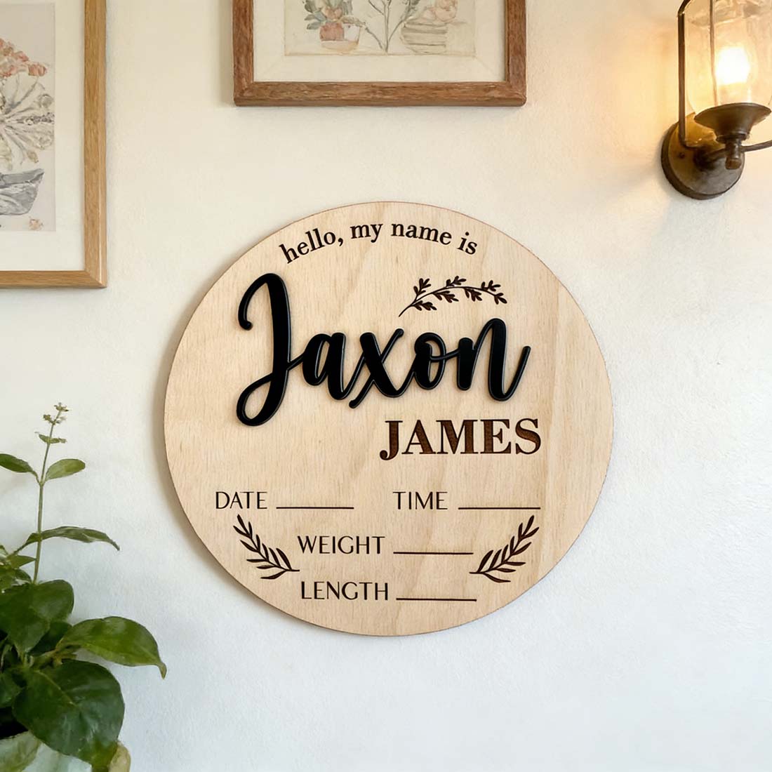 1 szt. Personalizowany drewnia – Home Decor Zone recenzja i cena