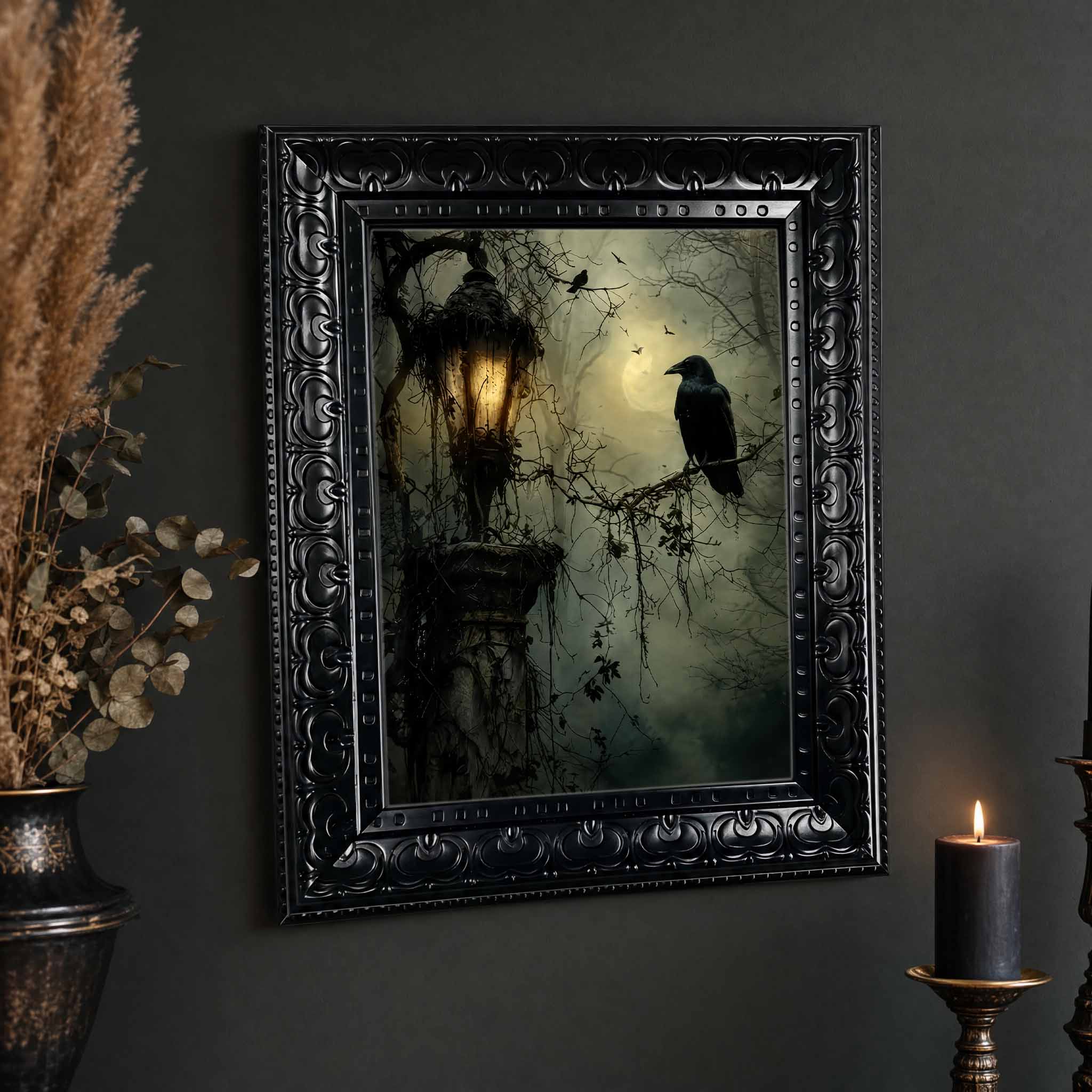 Halloweenowa dekoracja ścienna – Abstract Oil Painting recenzja i cena