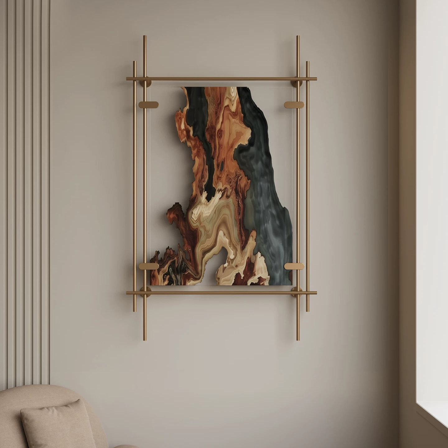Akrylowy obraz montowany na me – Abstract Oil Painting recenzja i cena