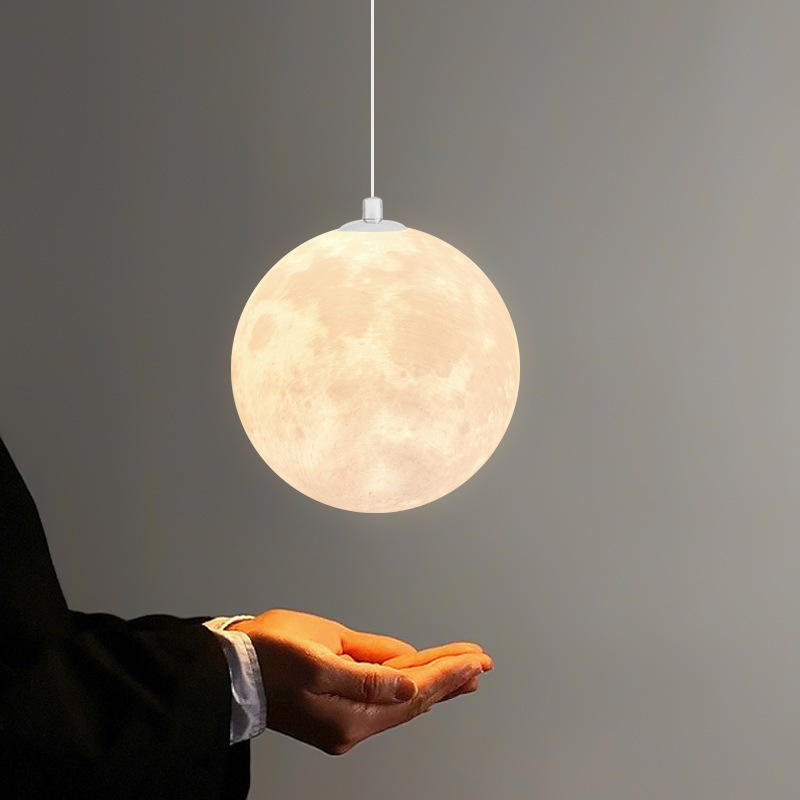 Nowoczesny kreatywny projekt l – Hanging Moon Lamp recenzja i cena