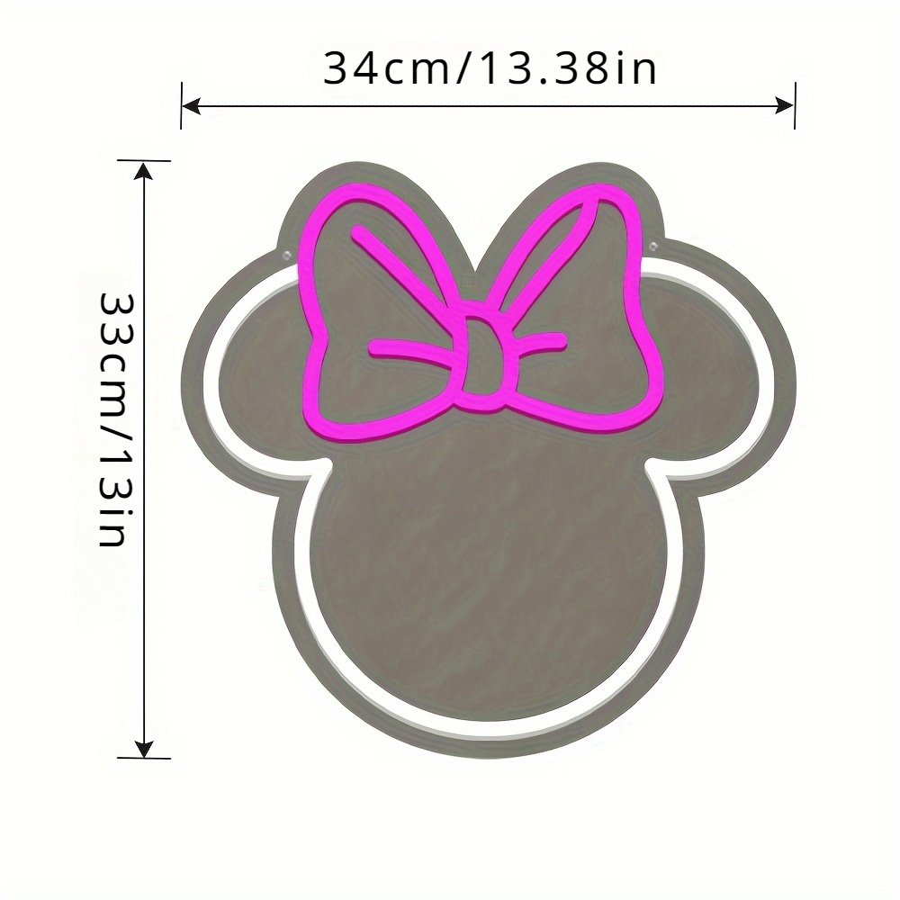 Disney Minnie Mouse Neonowy Zn – Home Decor Disney recenzja i cena