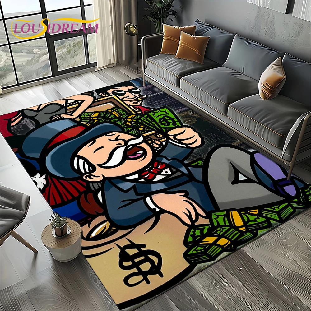 Dywan 3D z motywem Monopoly, b – Home Decor Games Online Free recenzja i cena