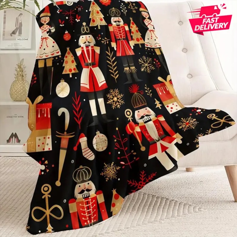 Koc świąteczny Renifer Prezent – Home Xmas Decor Ideas recenzja i cena