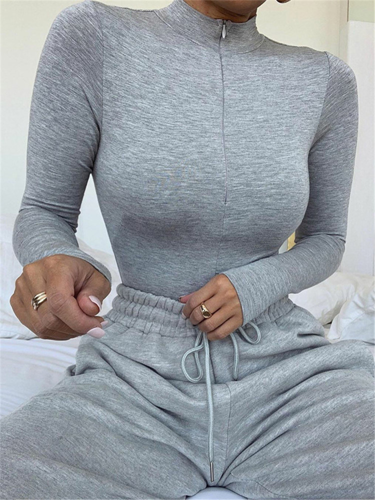 Shestyle Solid Zipper Bodycon  – Home Decor Zara recenzja i cena