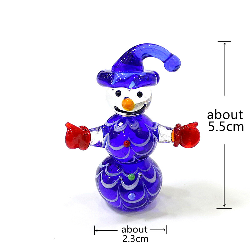 Mini Szklana Figurka Bałwana U – Home Xmas Decor Ideas recenzja i cena