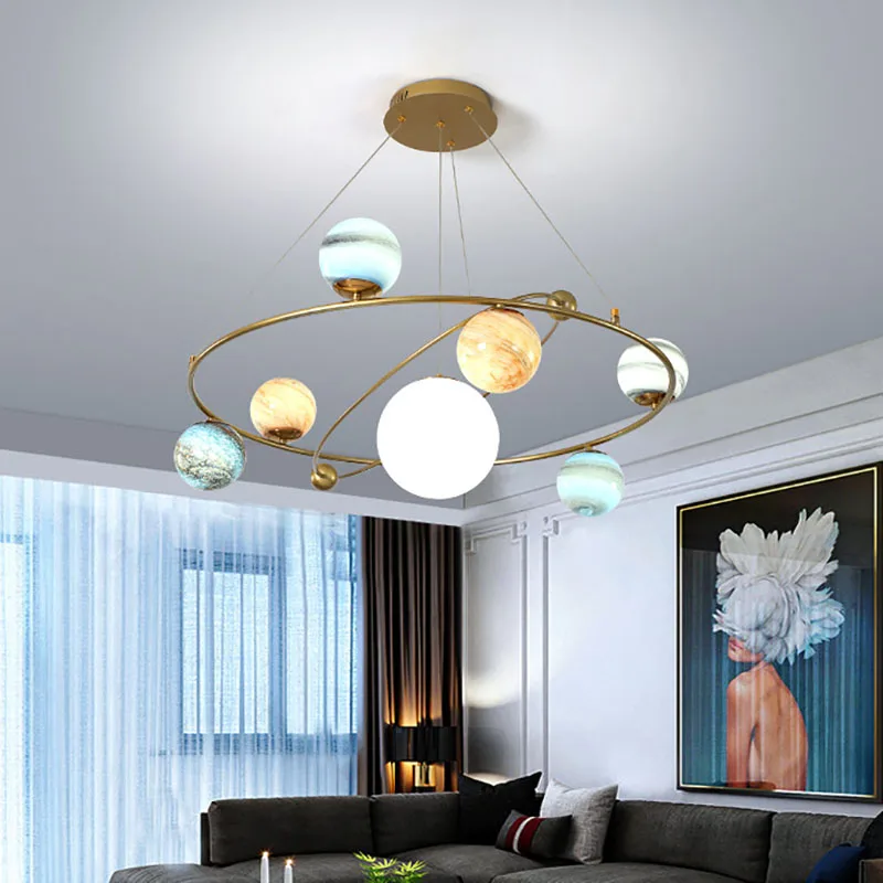 Nordic Planet Żyrandol Sufitow – Hanging Moon Lamp recenzja i cena
