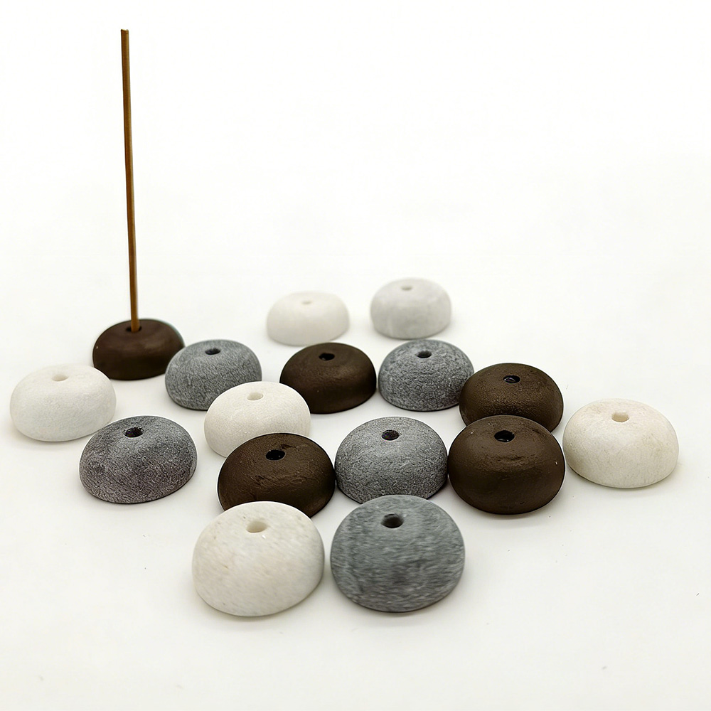 2 szt. Naturalny Kamienny Pods – Incense Stick Holder recenzja i cena