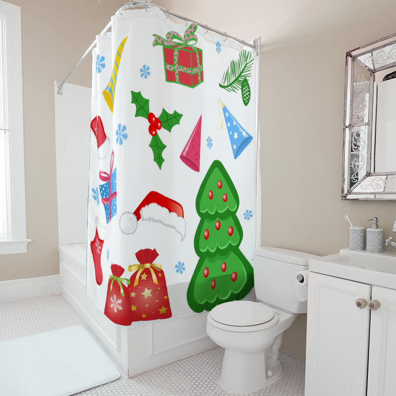 Zasłona prysznicowa TU Świątec – Home Xmas Decor Ideas recenzja i cena