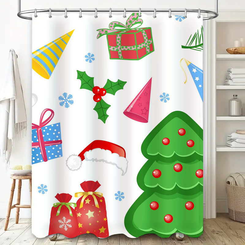 Zasłona prysznicowa TU Świątec – Home Xmas Decor Ideas recenzja i cena