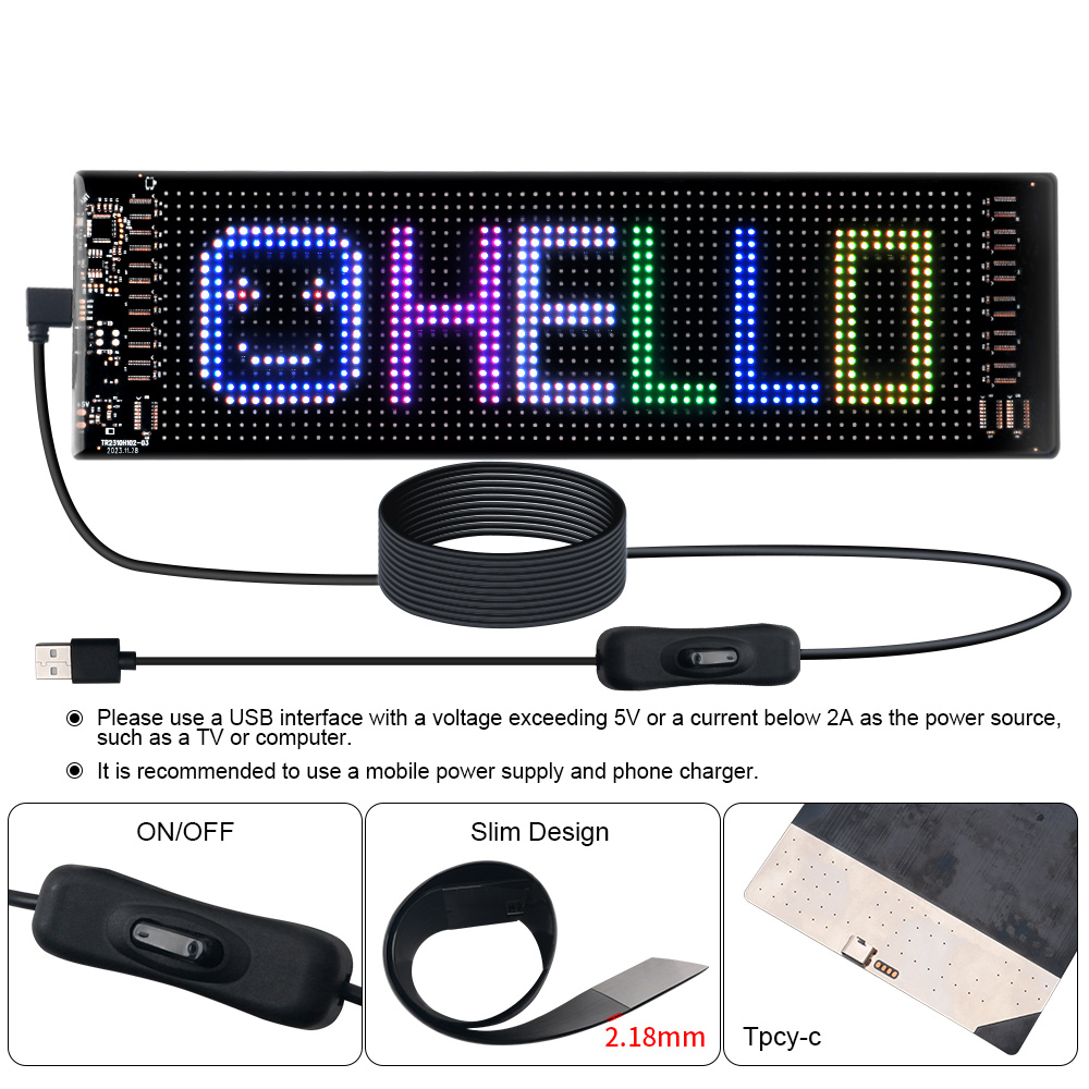 Panel LED Matrix Pixel z funkc – Home Decor Com recenzja i cena