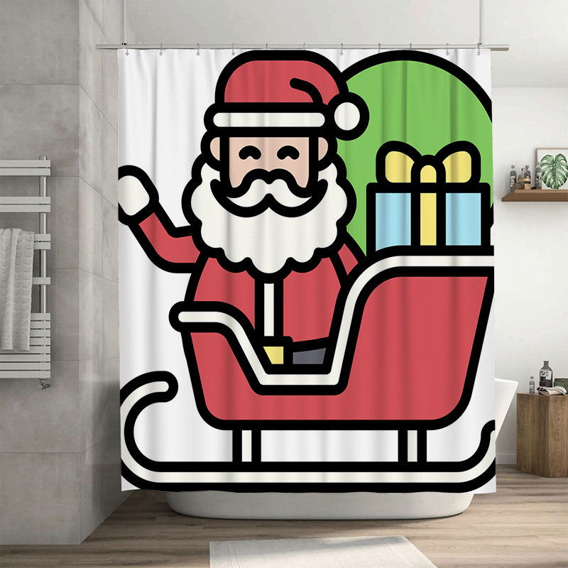 Zasłona prysznicowa Świąteczna – Home Xmas Decor Ideas recenzja i cena