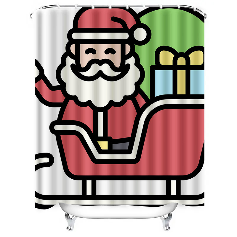 Zasłona prysznicowa Świąteczna – Home Xmas Decor Ideas recenzja i cena