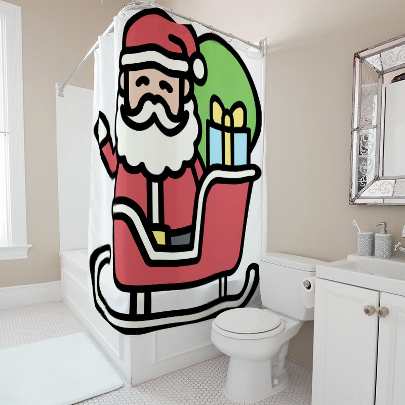 Zasłona prysznicowa Świąteczna – Home Xmas Decor Ideas recenzja i cena