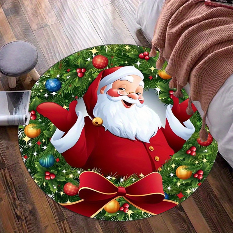 Okrągły dywanik z aksamitu kry – Home Xmas Decor Ideas recenzja i cena