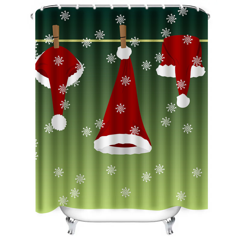 Zasłona prysznicowa świąteczna – Home Xmas Decor Ideas recenzja i cena