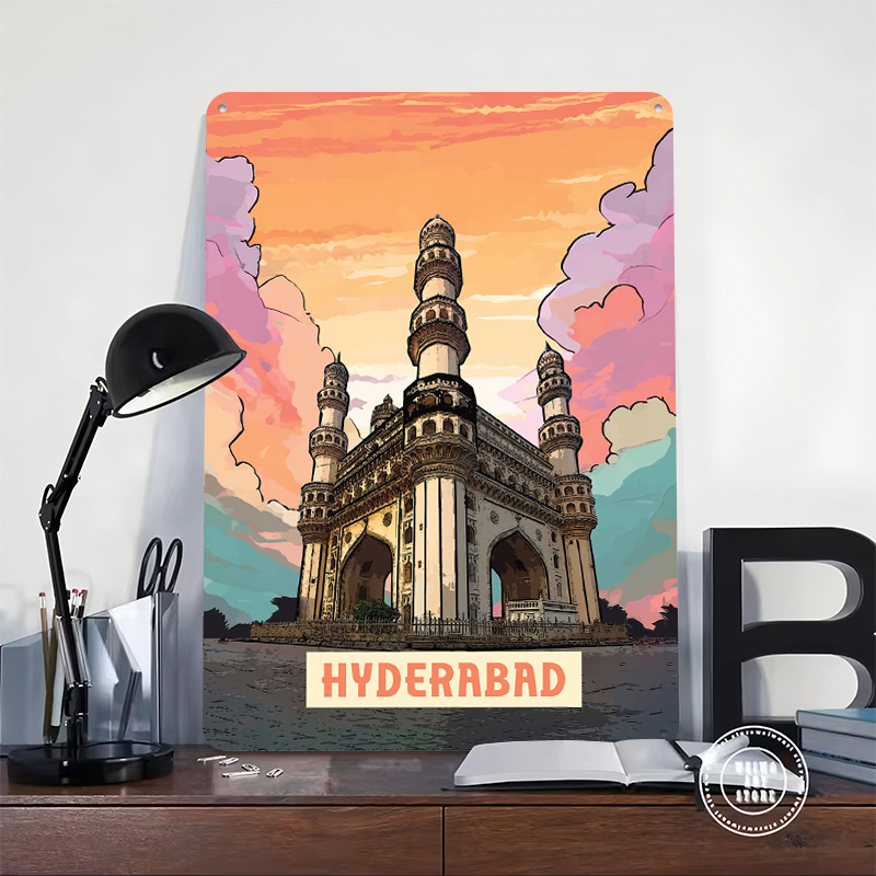 Hyderabad Plakat Personalizowa – Home Decor Hyderabad recenzja i cena