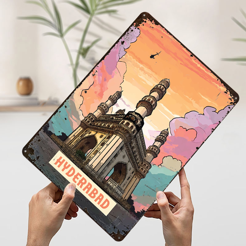 Hyderabad Plakat Personalizowa – Home Decor Hyderabad recenzja i cena