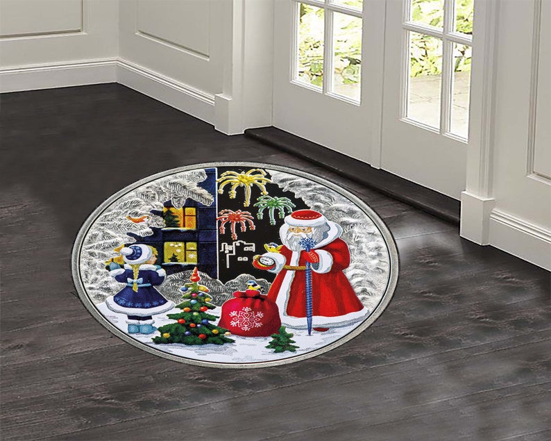 Okrągła mata pod drzewko świąt – Home Xmas Decor Ideas recenzja i cena