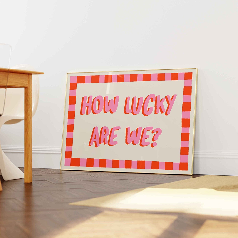 Nordycki Różowy Plakat z Cytat – Home Decor How To recenzja i cena