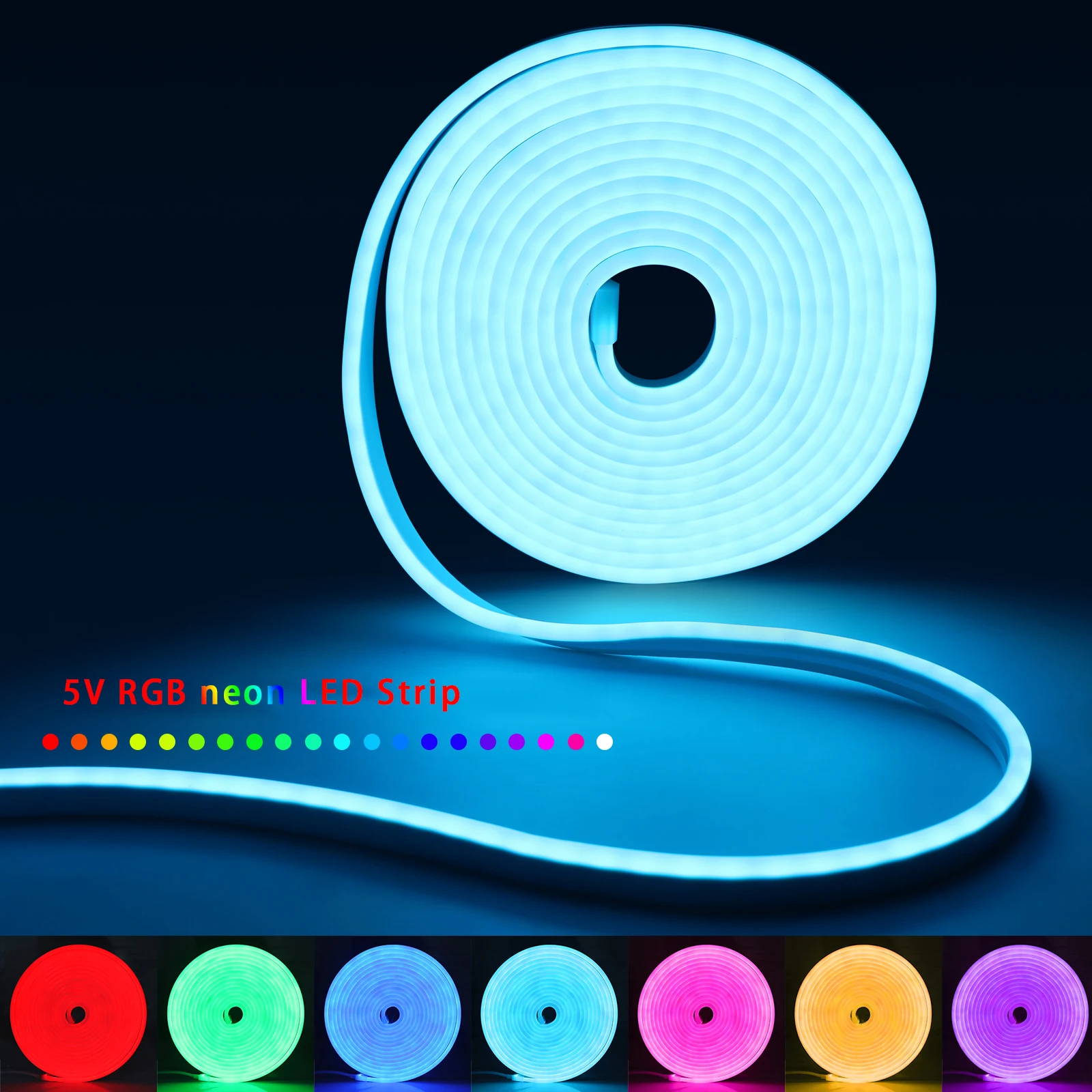 Taśma LED Neon RGB 1-5m, 5V US – Home Decor Zone recenzja i cena