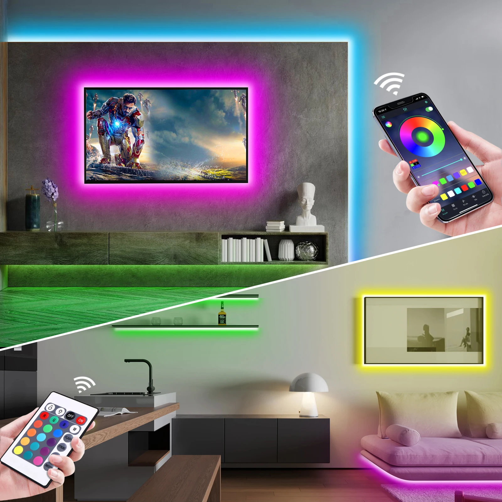 Taśma LED Neon RGB 1-5m, 5V US – Home Decor Zone recenzja i cena